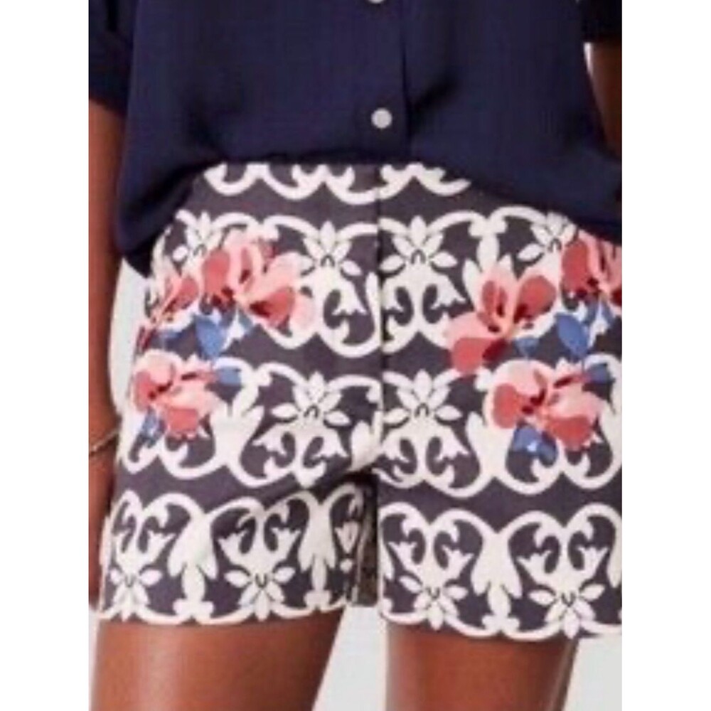 LOFT Floral Print Shorts size 12